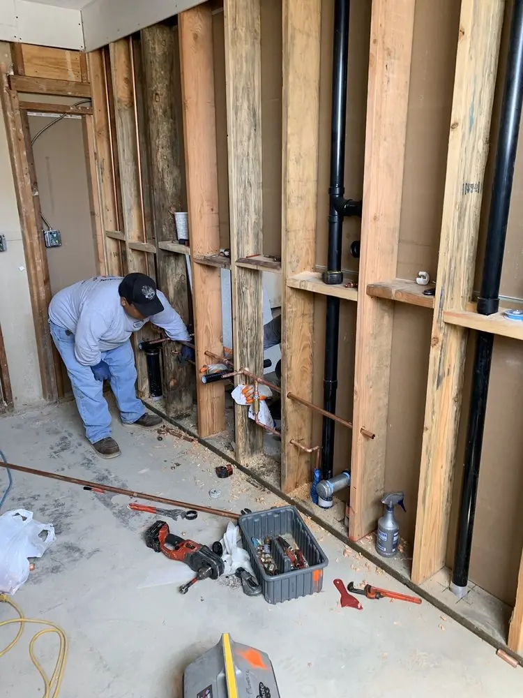 Commercial rough-in plumbing for Trenchless Sewer Repair in Oak Crest